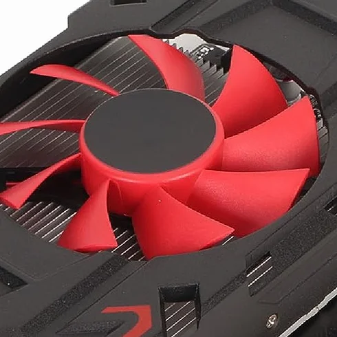 Karta Graficzna do Gier, HD7670 4 GB DDR5 128 Bitów 650 MHz 1800 MH HDMI DVI VGA PCI Express 2.0 16X Gniazdo, Komputerowa Karta Graficzna z Pojedynczym Wentylatorem (HD7670 4GB