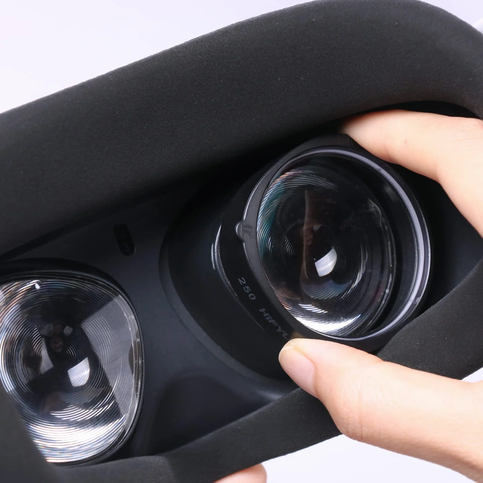 Okulary dla krótkowzroczności do Oculus Quest 2 gry wirtualnej rzeczywistości zestaw słuchawkowy okulary krótkowzroczne akcesoria VR osłona obiektywu ramka ochronna (-3.0D)