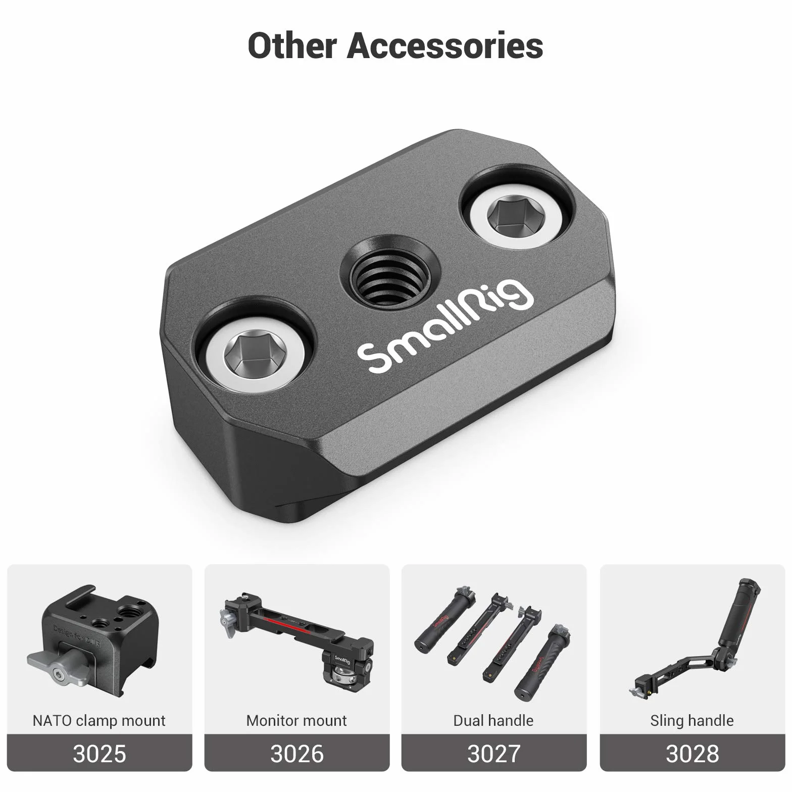Szyna SMALLRIG NATO do gimbala DJI Ronin S/SC - 3032