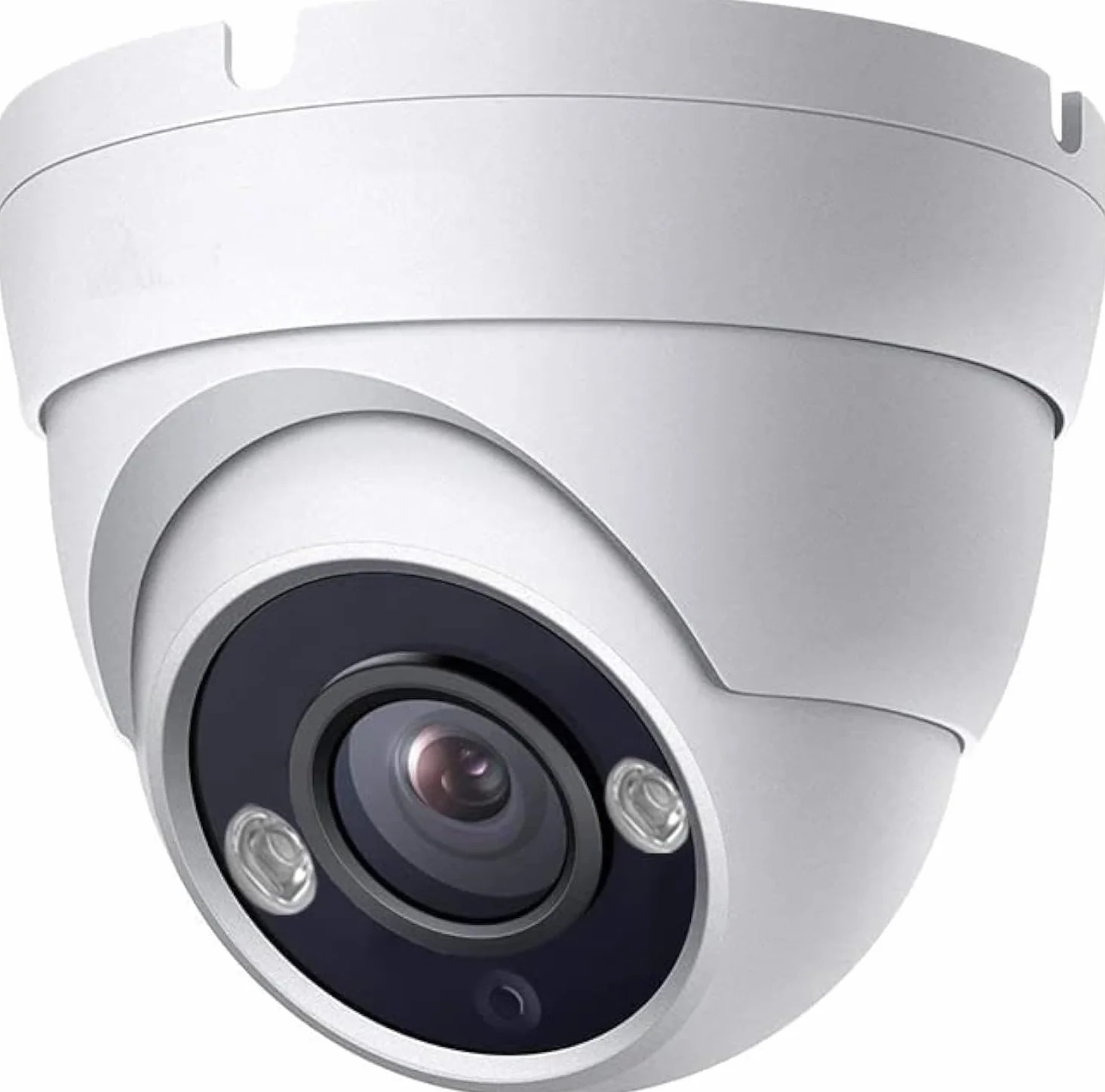 4K 8MP Lite Dome TVI CVI AHD analogowa kamera bezpieczeństwa 4 w 1, noktowizor na podczerwień 19,8 m, szeroki kąt widzenia 2,8 mm 100°, zewnętrzna obudowa w całości z metalu, kompatybilna tylko z