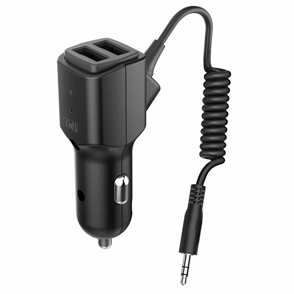Tnb - Ładowarka samochodowa z odbiornikiem Bluetooth - T'nB
