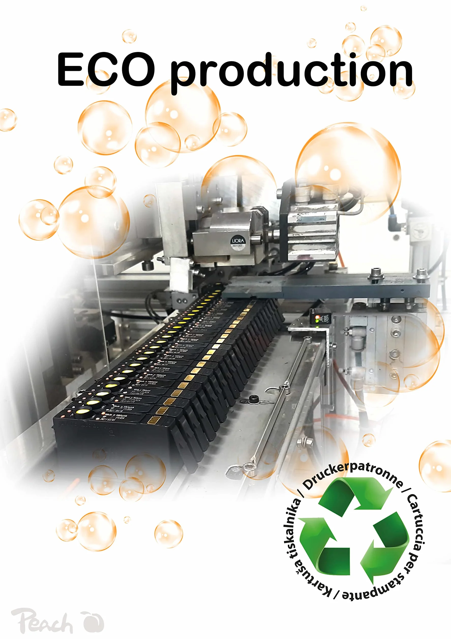 Peach H305/307 głowice do drukarek XL (BK, C) zastępuje HP nr 305XL, 6ZA94AE np. HP Envy 6010, HP Envy 6030, HP DeskJet Plus 4122 e, HP Envy 6030 e, HP DeskJet 2721 e, HP Desk. Jet 2710