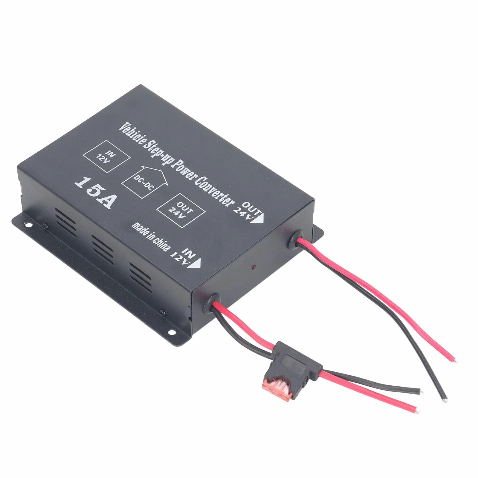 konwerter napięcia 12 V na 24 V 15A DC na DC konwerter mocy zwiększający moc subwoofer materiały do ​​modyfikacji
