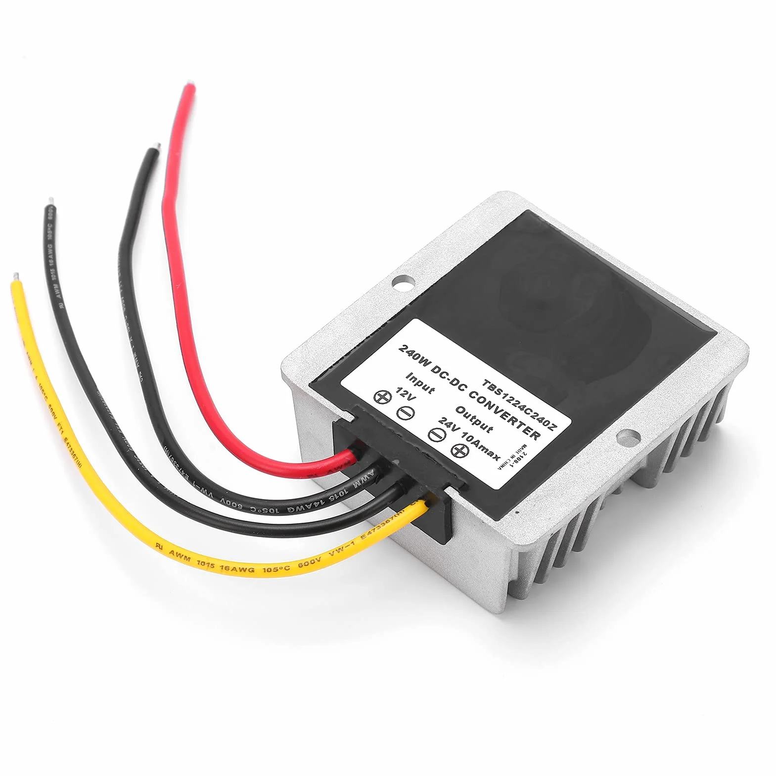 Przetwornica Napięcia DC 12V na 24V 10A 240W IP68 Obudowa Aluminium