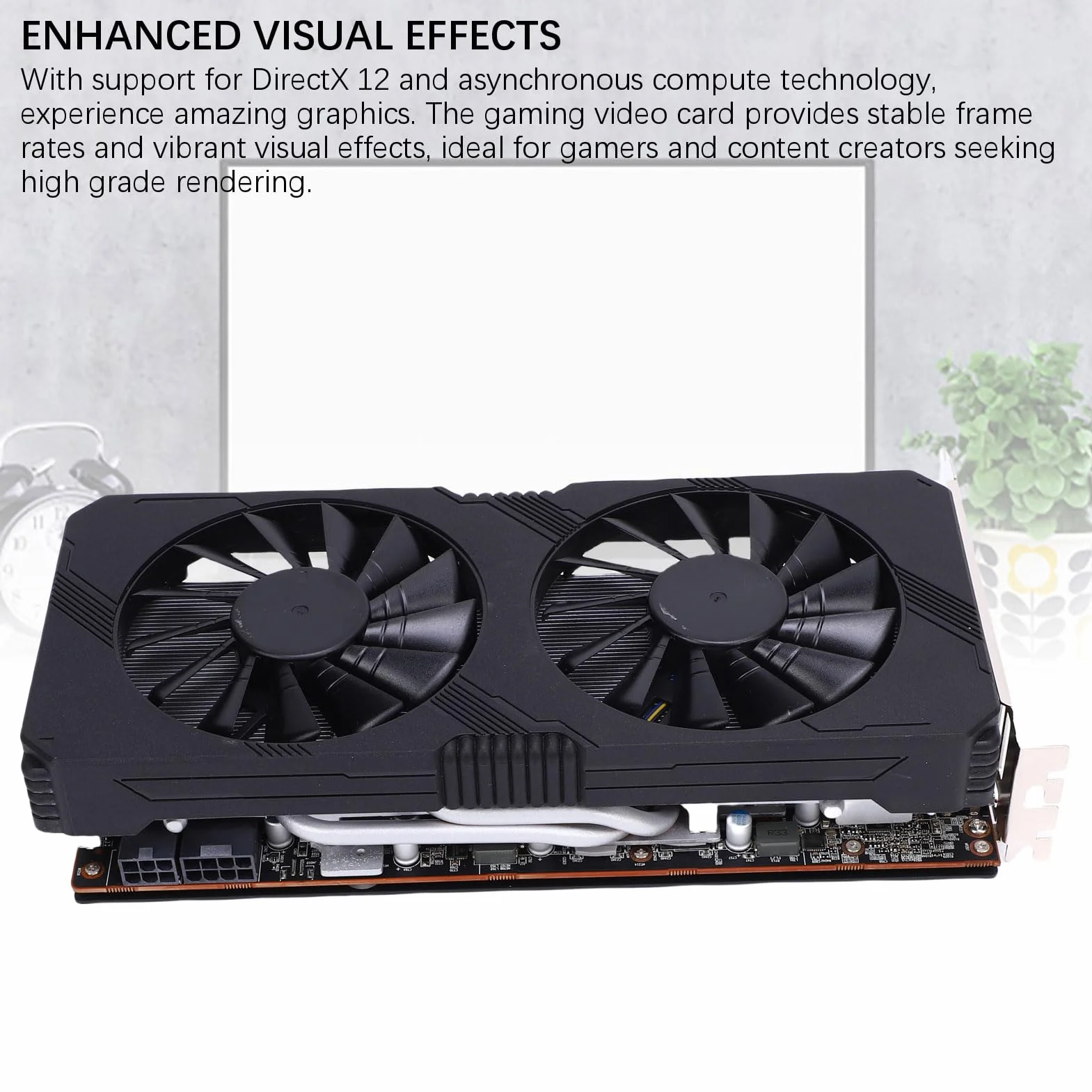 GDDR6 karta graficzna 8 GB o wysokiej wydajności PCI Express 4.0 X16 do gier z 256-bitowym interfejsem pamięci do gier komputerowych i multimediów