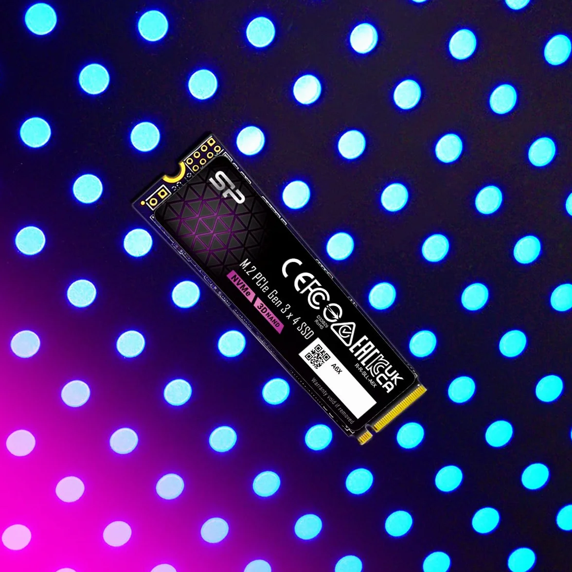 Silicon Power 1 TB NVMe M.2 PCIe Gen3x4 2280 SSD (SP001TBP34A60M28AY)