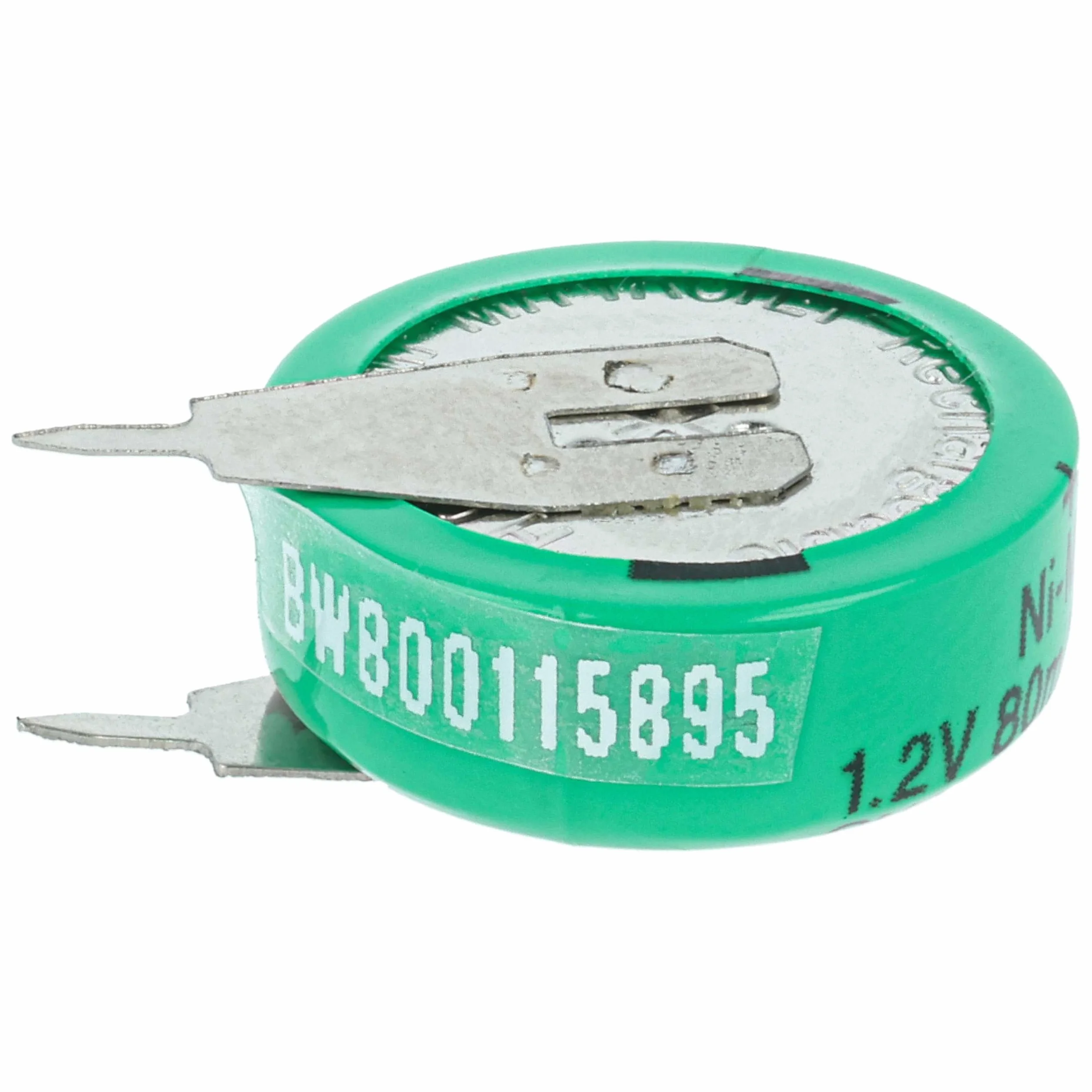 vhbw 100 x NiMH akumulator zastępczy typu 1/V80H 2-pinowy 80 mAh 1,2 V kompatybilny z akumulatorami modelarskimi, lampami solarnymi itp.