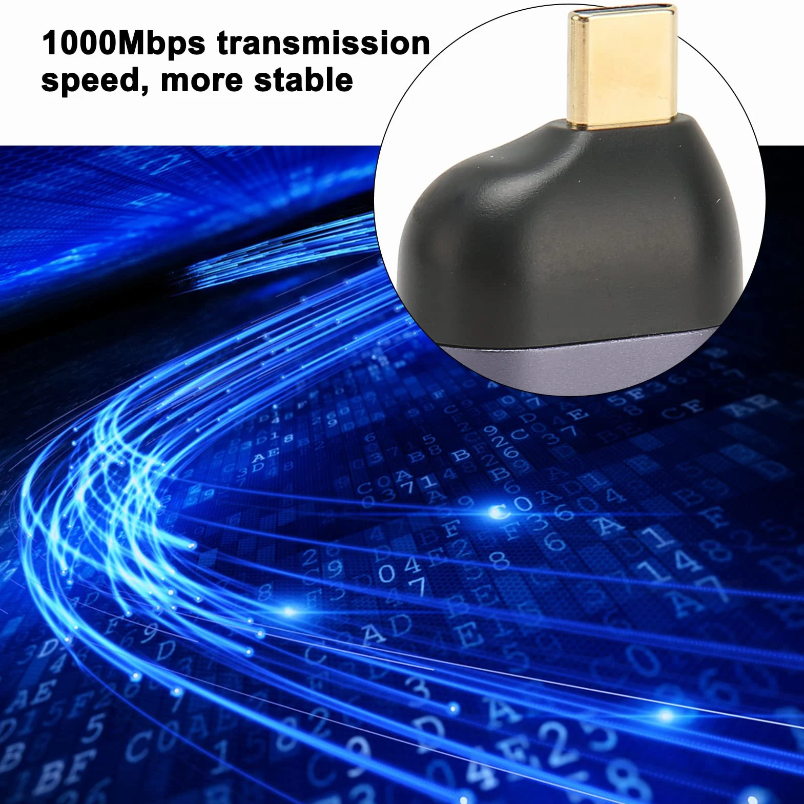 Adapter USB C na Ethernet 1Gbps RJ45 LAN 1000Mbps