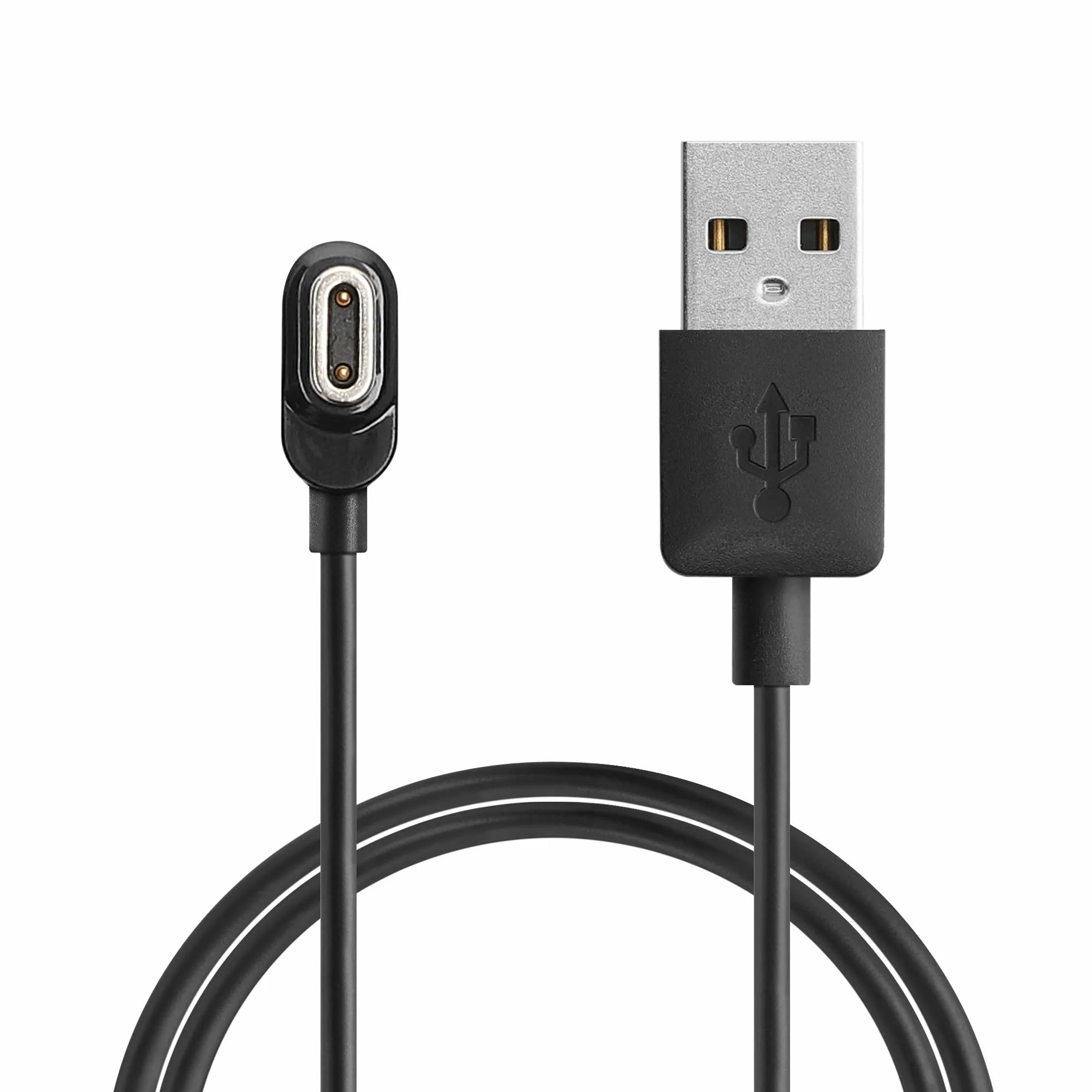 kwmobile Kabel USB do ładowania kompatybilny z imoo Watch Phone Z7 Z8 Z9 Z10 smartwatcha czarny