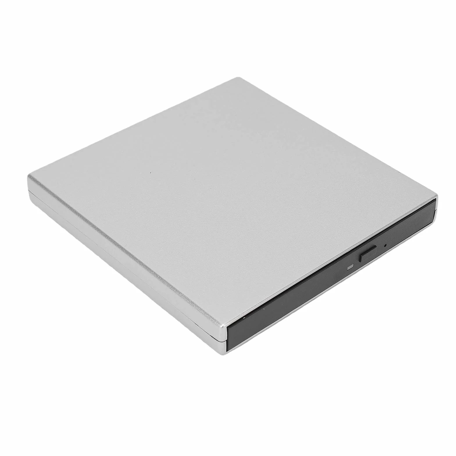 Fockety Zewnętrzny Napęd CD DVD 4K USB do Laptopa Stacjonarnego (BLACK) | Ultra Cienki, Plug & Play, Przenośny Odtwarzacz DVD CD ROM +/RW Odtwarzacz Dysków Optycznych Nagrywarka Czytnik Writer
