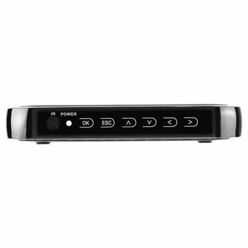 Full HD Mini, 110 240 V 1080 P Odtwarzacz Multimedialny Mediaplayer Hdmi Obsługa Usb MMC RMVB MP3 AVI MKV (ue)
