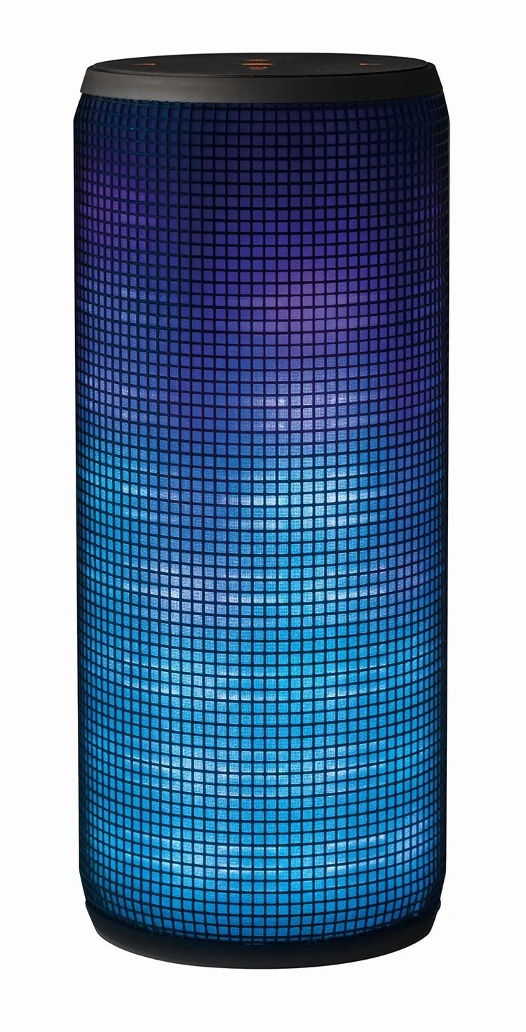 Trust Dixxo bezprzewodowy przenośny głośnik Bluetooth z lampkami imprezowymi LED, 20 W