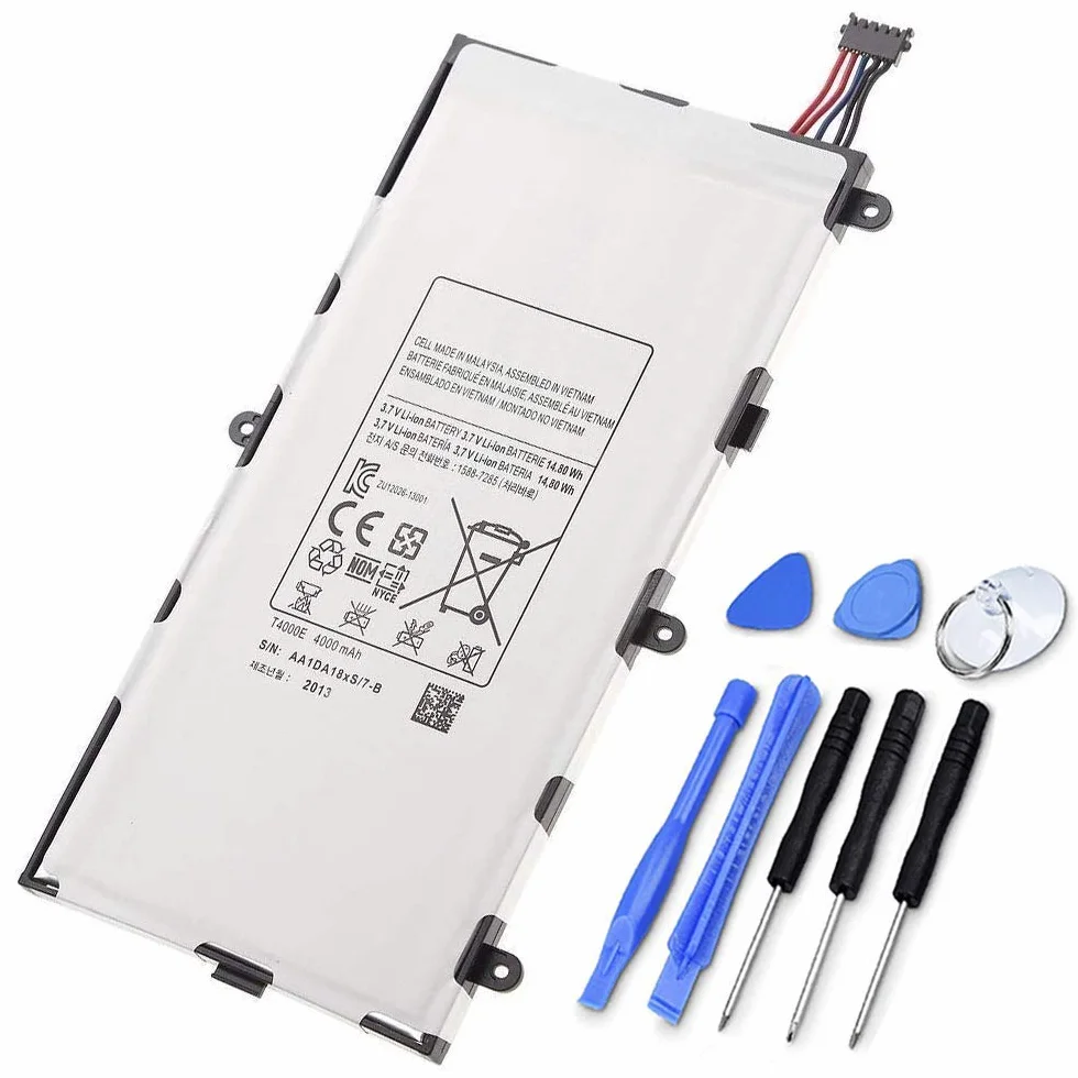 XITAIAN 3.7V 14.80Wh T4000E Bateria Zamiennik do Samsung Galaxy Tab 3 7.0 SM-T210R