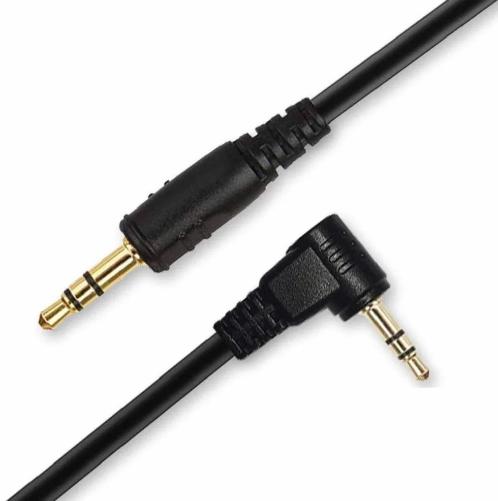 Pixel Kabel spustowy 3,5 mm E3 do wyzwalacza drutu kompatybilny z Canon Olympus Fuji | Kompatybilny z Canon R6 90D 250D 200D kompatybilny z Olympus EM1X EM1-III EM5-III kompatybilny z Fuji XT3 XT4 XT30 RS-60E3