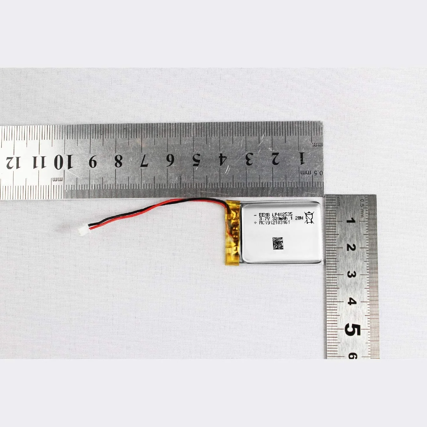 EEMB 3.7V 320mAh 402535 Bateria Lipo litowo-polimerowa złączem Molex