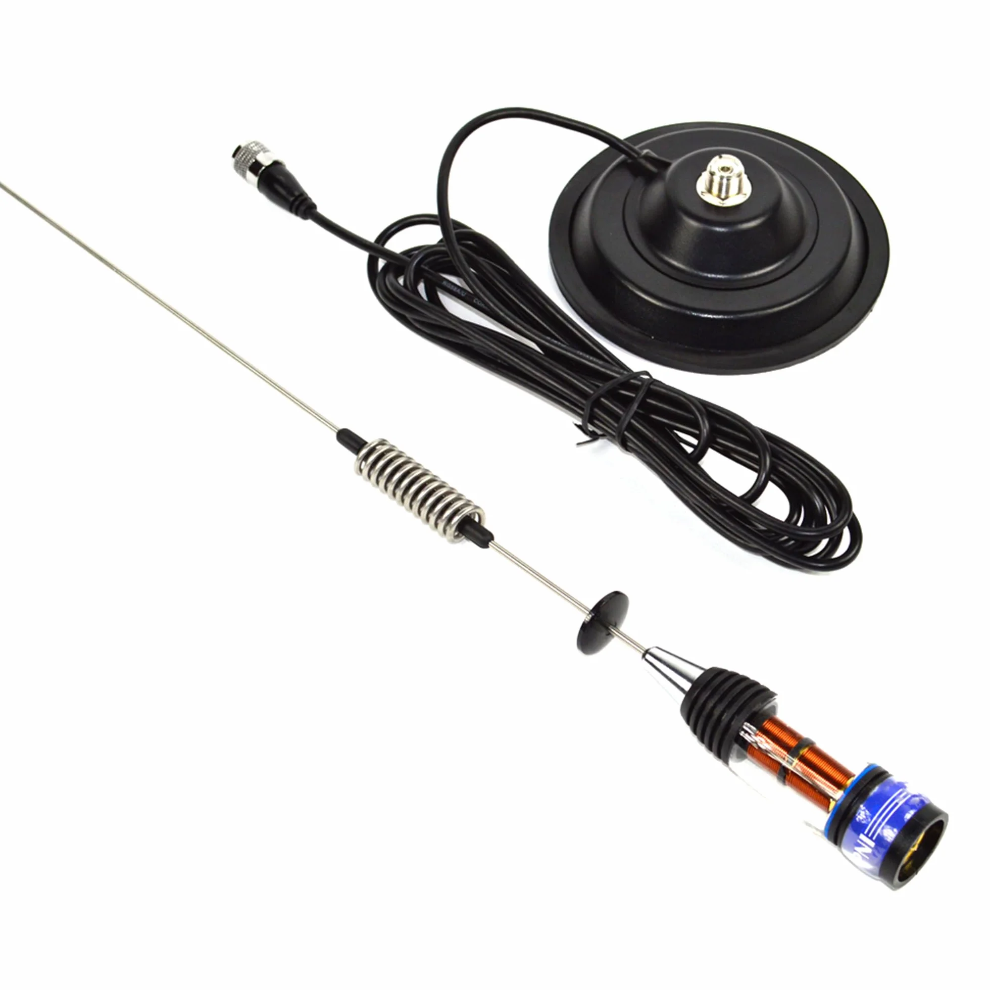 Zestaw stacji radiowych CB TTi TCB-H100 12V/24V, Roger Beep i antena CB PNI ML70 z magnesem w zestawie