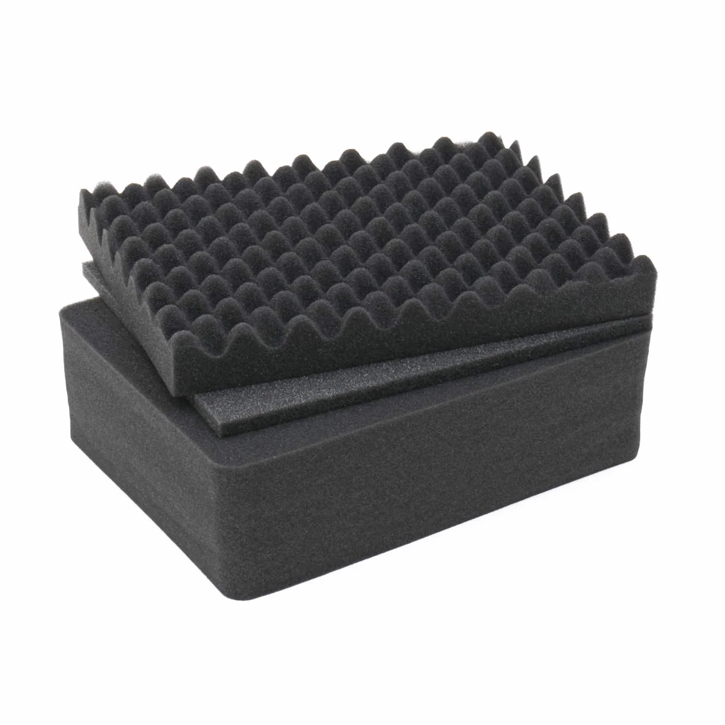 HMF ODR100 wkładki do walizki z pianką rastrową do walizki na zdjęcia | zestaw 3 szt. | 31 x 23 cm