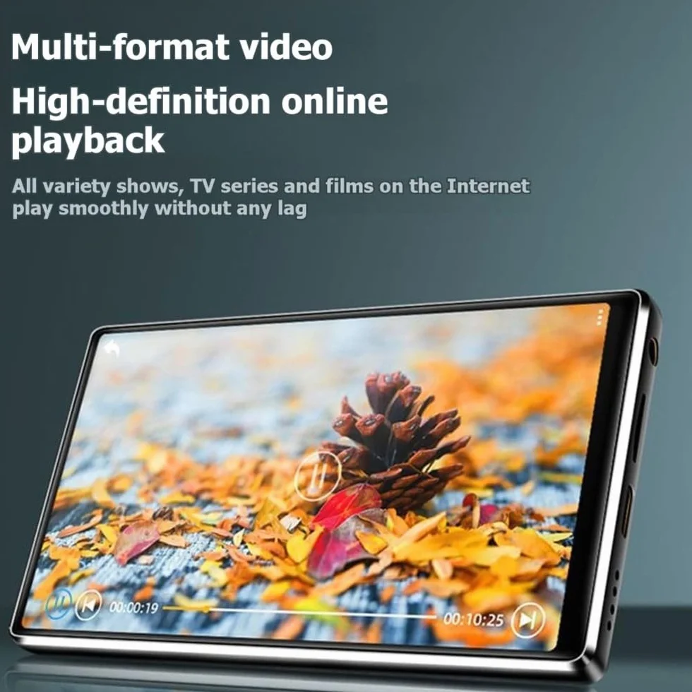 Gniazdo karty TF MP4 przenośny odtwarzacz 32 GB z ekranem 5,0 Android 9.0, funkcja Bluetooth WiFi Audio E-Book