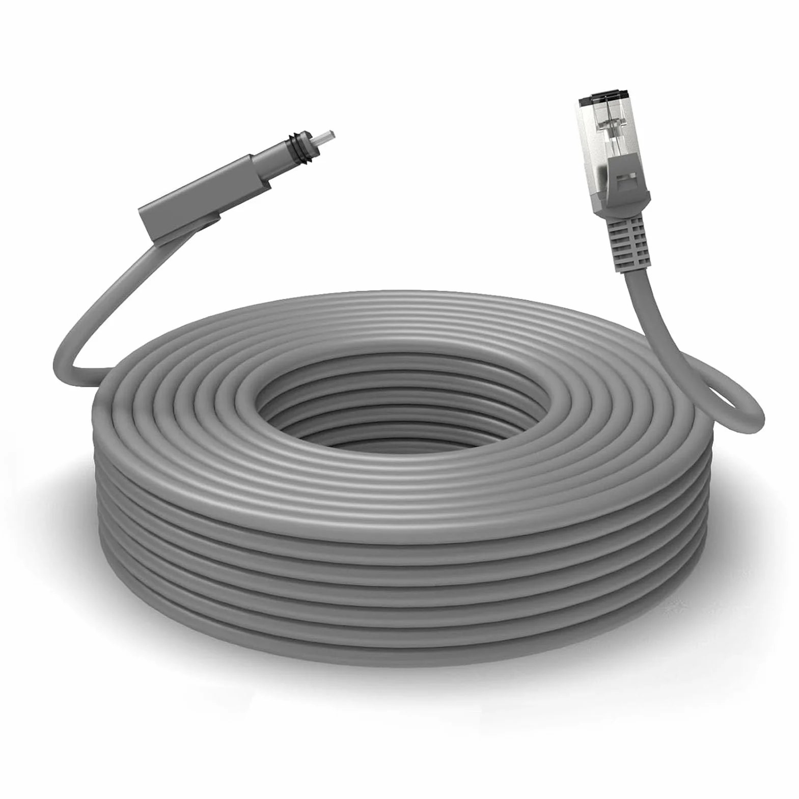 Aramox Prostokątny Kabel Zastępczy, Standardowy Kabel Uruchamiany do Internetu Gen 2 V2, Szybka łączność, łatwa Instalacja, Kompatybilny z Różnymi Routerami (#4)