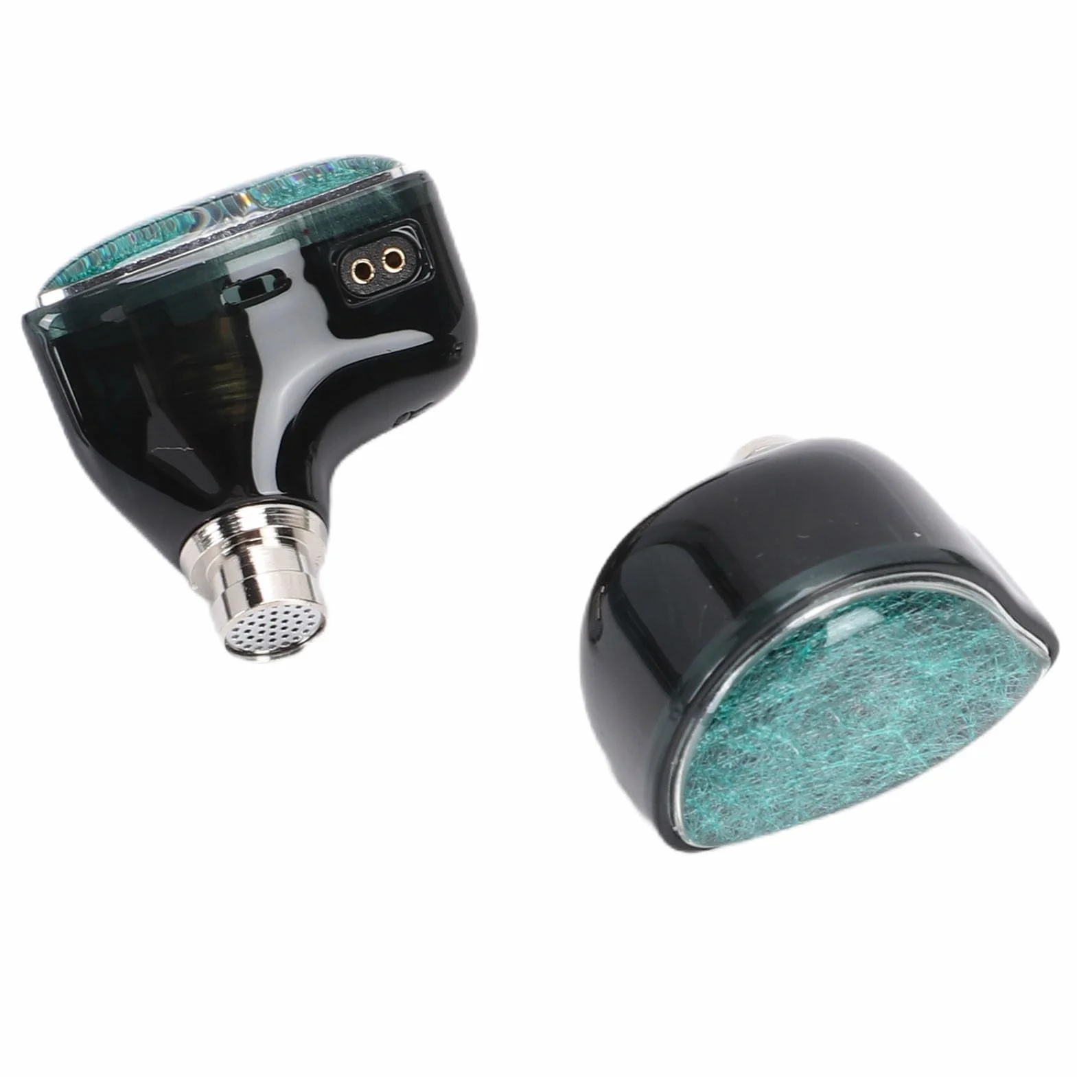 Cocoarm Słuchawki do Gier Ceramiczne Metalowe Słuchawki HiFi Przewodowe Douszne 11 Mm Sterownik 3,5 Mm 4,4 Odłączane Douszne IEM do Gier na Konsoli PC Odtwarzacze Mobilne