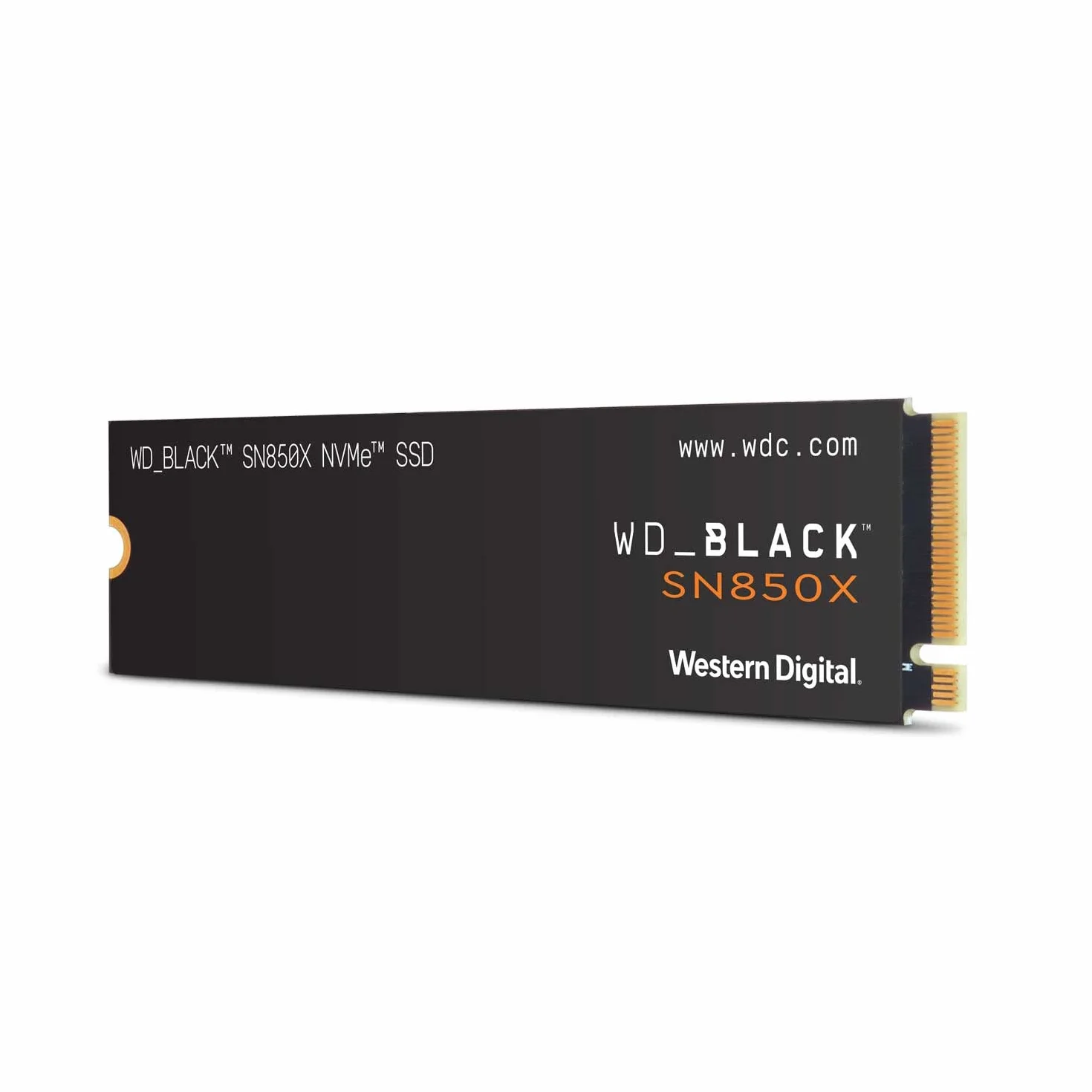 Western Digital WDS200T2X0E-EC SN850X 2TB NVMe PCIe Gen4 x4 (odczyt do 7300 MB/s zapis do 6600 MB/s) komputer do gier z wewnętrznym cyfrowym WD Black M.2 SSD