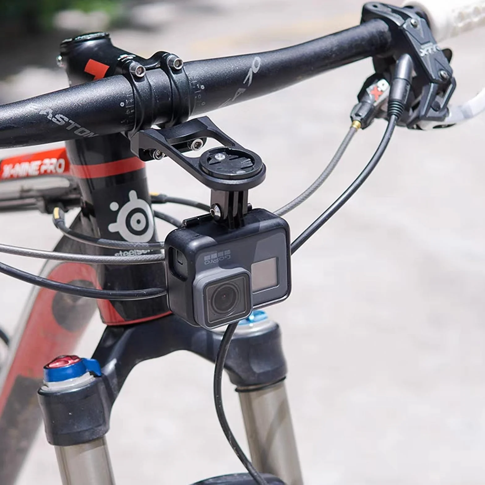 Uchwyt rowerowy do Garmin Edge 500 510 520 530 25 130 200 800 810 820 1000 1030 Bryton Rider Cateye GPS uchwyt na wspornik kierownicy roweru uchwyt wspornika kierownicy roweru