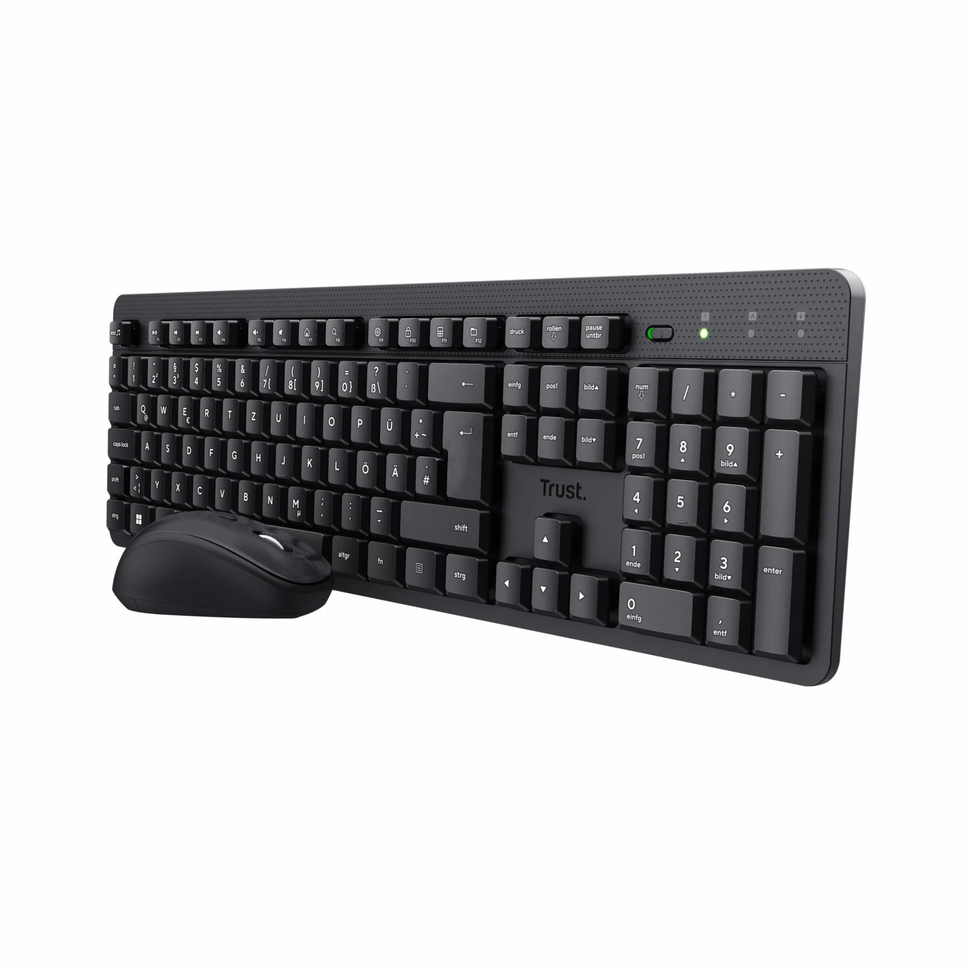 Logitech C270 Kamera Internetowa, & Trust Ymo II cicha klawiatura zestaw myszy,