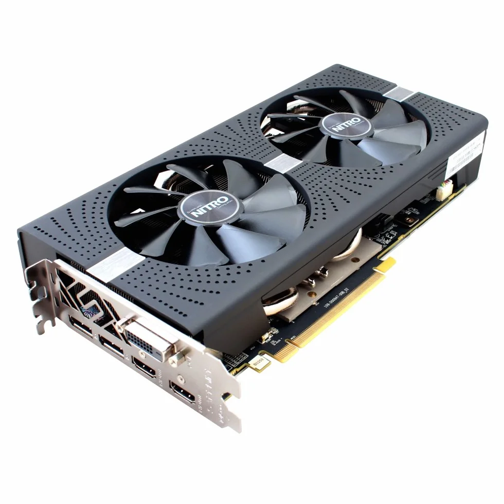 Sapphire 11265-01-20G Karta Graficzna Radeon RX 580 Armor OC 8GB AMD GDDR5, Czarny