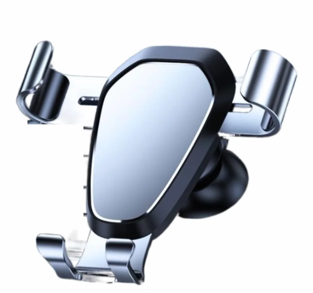 Uchwyt Telefon Wsparcie Telefonu Do Samochodu Gravity Wysuwany Uchwyt Montażowy GPS 360 Obrotowy Na Telefon Do Samochodu(Blue,Silver)