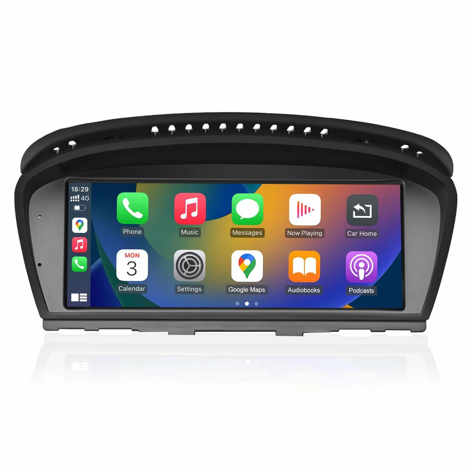 Road Top 8,9 cala Radio samochodowe, CarPlay/Android Auto/Mirrorlink/GPS do BMW serii 3/5 z systemem CCC E60 E61 E90 E91 E92 (2005-2010 rok), samochodowy odbiornik radiowy z ekranem dotykowym