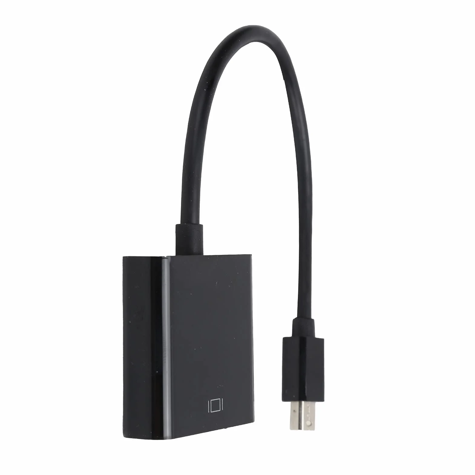 Adapter Mini DisplayPort na VGA, adapter męski na żeński, adapter Mini DP na VGA do ThinkPad i innych urządzeń z interfejsem Mini DP