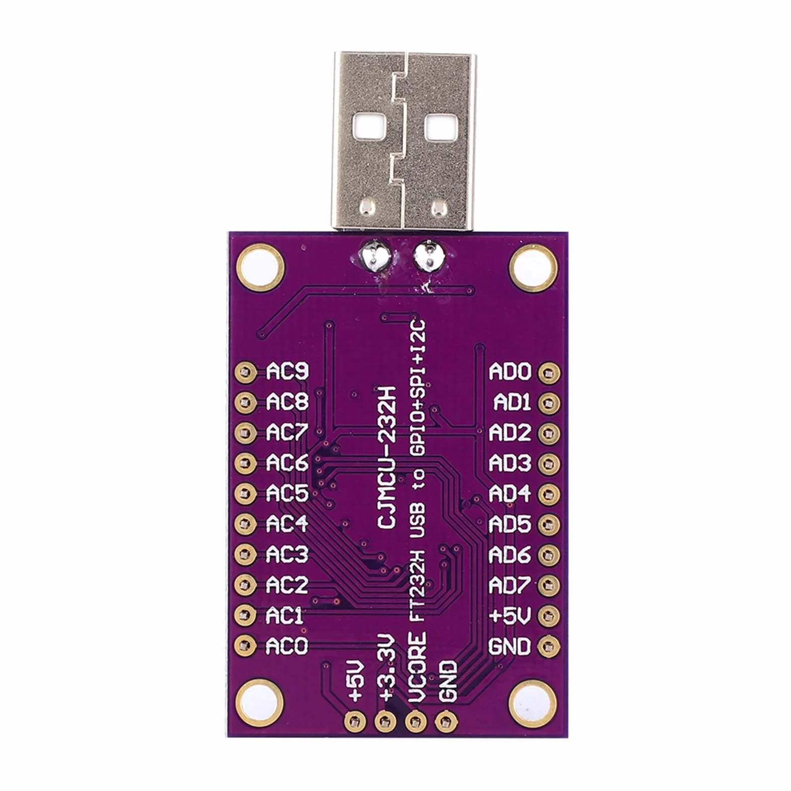 Cjmcu Ft232H Szybki Wielofunkcyjny Moduł Usb Do Jtag Uart Fifo Spi I2C Moduł Do Debugowania I Programowania,Moduł