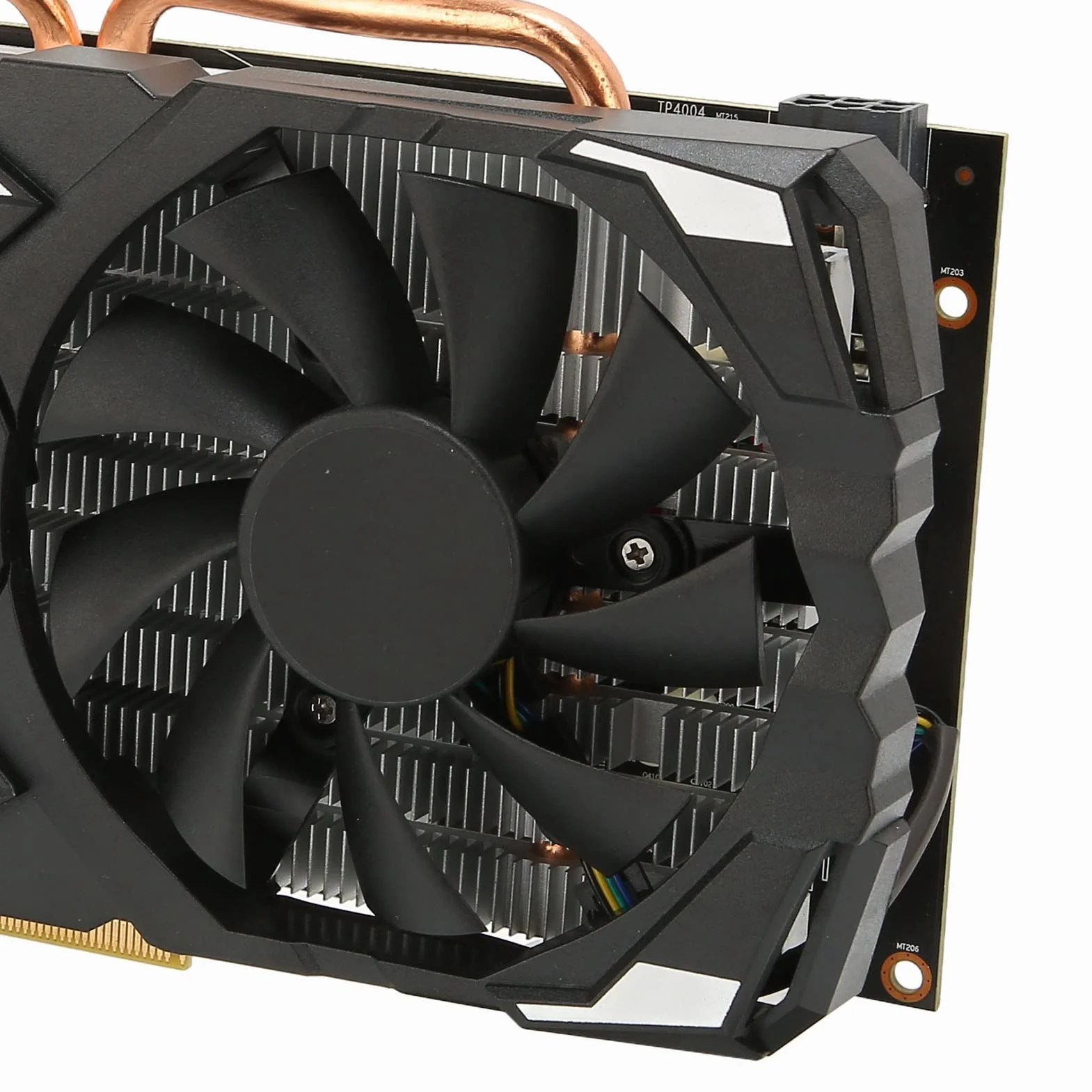 Karta graficzna 8 GB GDDR5, podwójny wentylator 256bit 1284/7000 MHz 8K 16 PCI Express 3.0 karta graficzna do gier, 3 x karta graficzna DP HDMI DVI HD