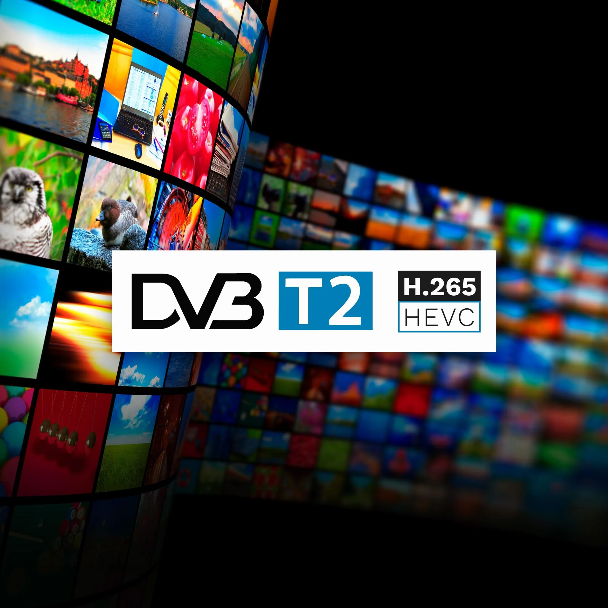 Cabletech Tuner DVB-T2 HEVC H.265 1920x1080 RAM 512 MB DDR3