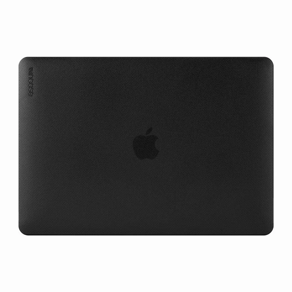 Incase Hardshell twarde etui do Apple MacBook Air 13,3" (2020 / M1-Late 2020) - przezroczyste (czarne) [design 3D Dot I otwory na otwory wentylacyjne I lekkie i cienkie] - INMB200615-BLK