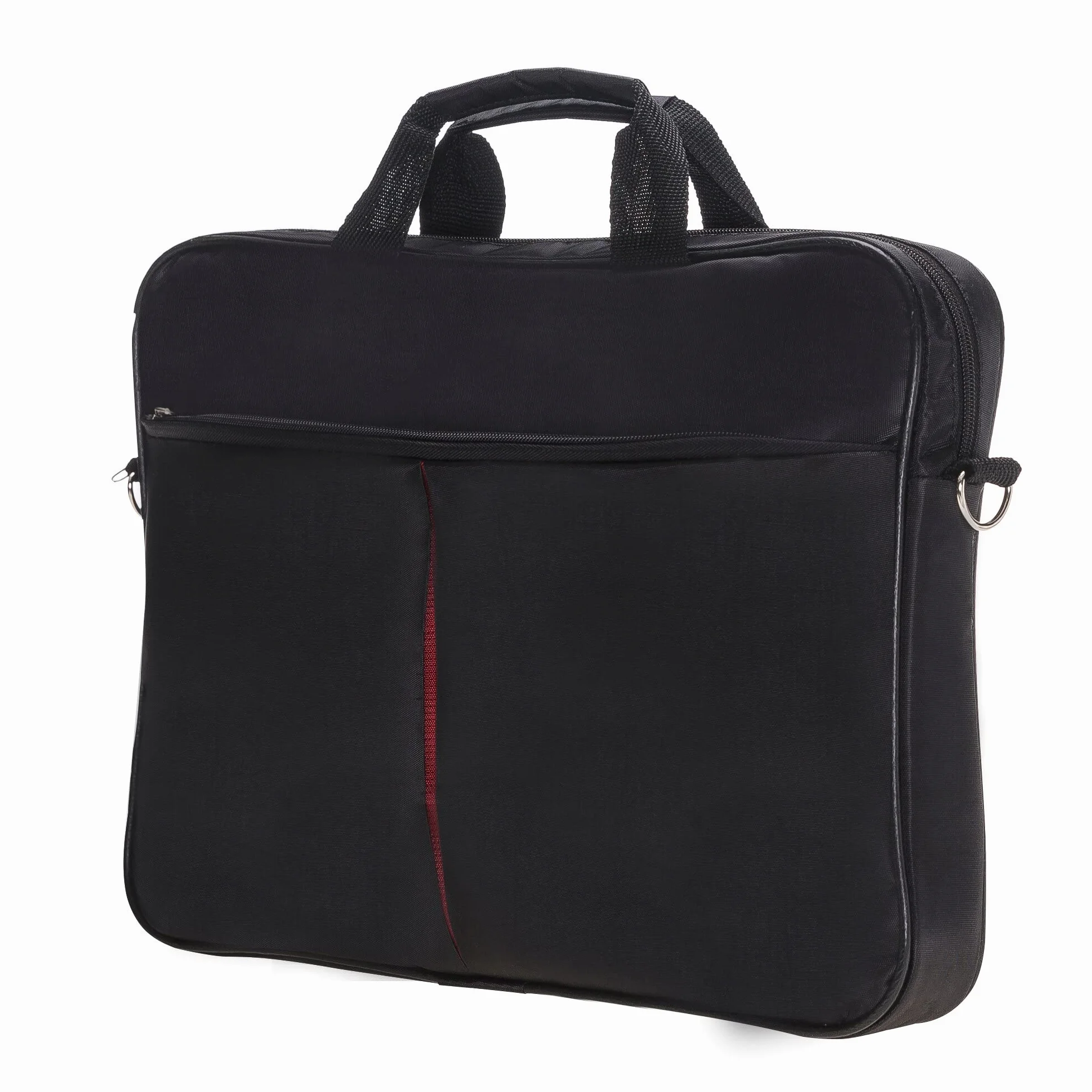 PLM bardzo cienkie etui na laptopa 38.1 cm torba A1 wysokiej jakości wodoodporny materiał etui Drexel 38.1 cm, Czarny