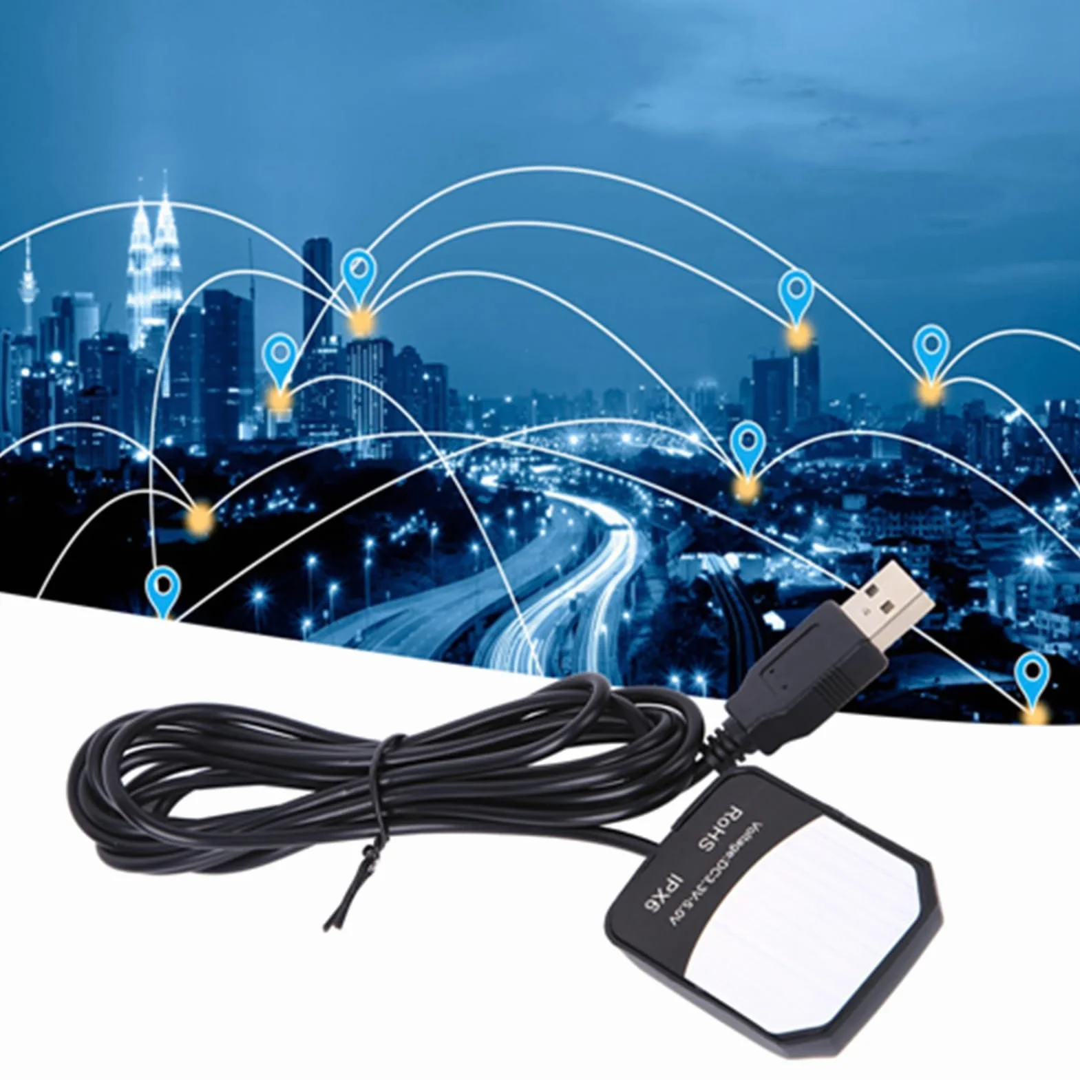 Moduł nawigacyjny do odbiornika GPS VK-162 10 Hz moduł antenowy z interfejsem USB DC3.3V-5V