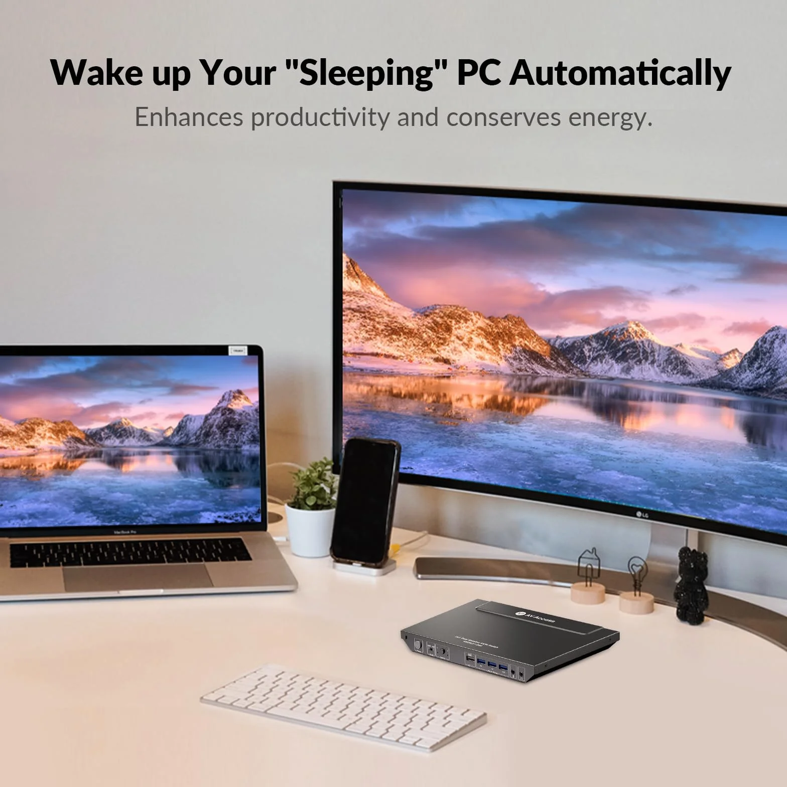 Przełącznik KVM AV Access Dual Monitor 2 porty 4K przy 60Hz, 2K przy 144Hz, HDMI USB 3.0, rozszerzony wyświetlacz, 2 monitory, 2 komputery, ultra szeroki ekran, klawiatura PC, przełącznik skrótu, 2