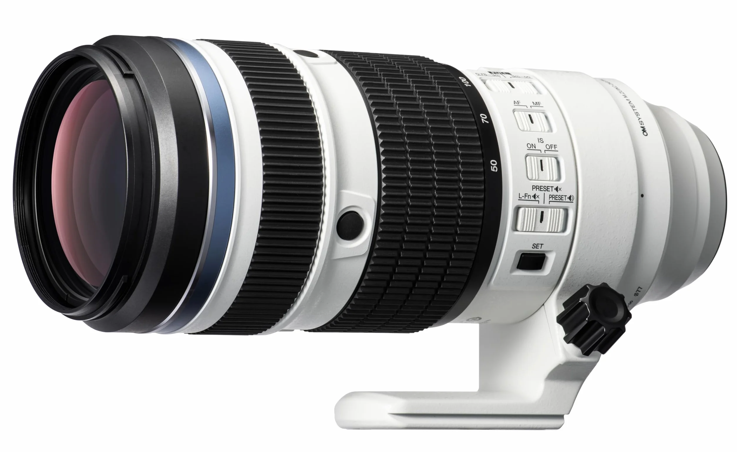 OM SYSTEM M.Zuiko Digital ED 50-200mm F2.8 IS PRO Obiektyw Telezoom MFT | Jasny teleobiektyw do Olympus i Panasonic, stabilizacja obrazu IS, lekki, uszczelnienie IP53, bokeh, mocowanie M4/3