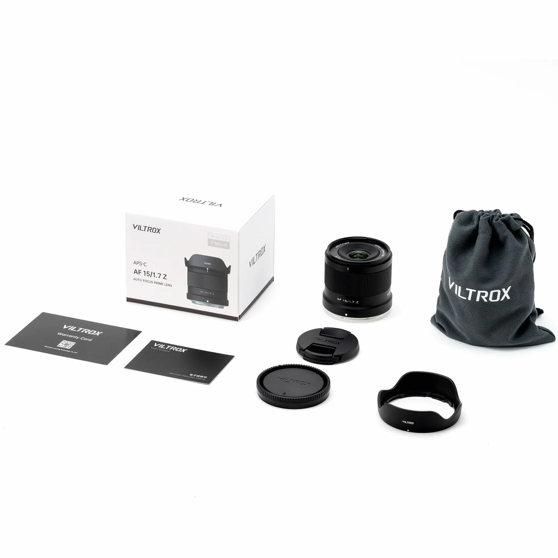 VILTROX Obiektyw autofokusa z mocowaniem 15 mm f1,7 Z
