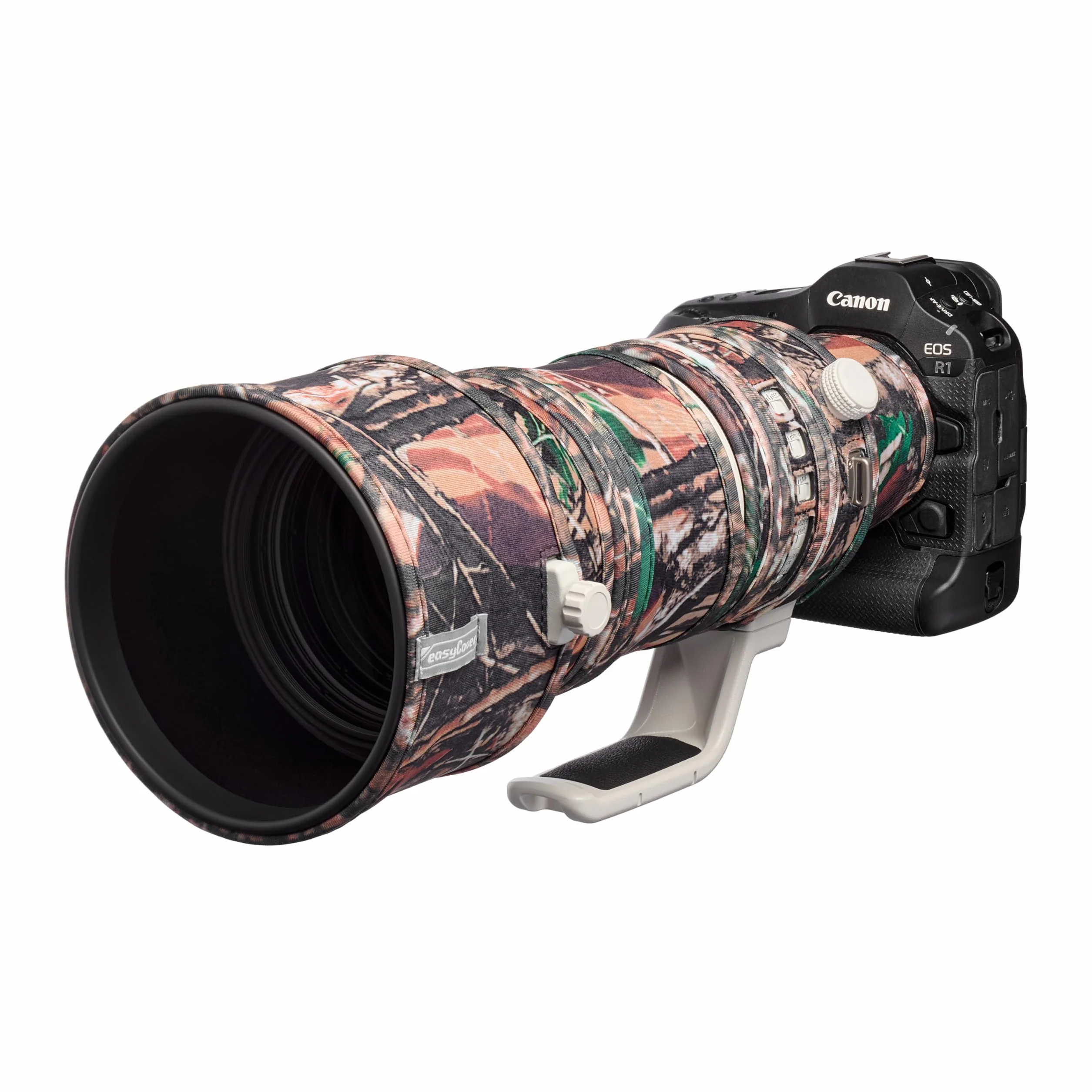 easyCover Pokrywa ochronna kamuflażowa na obiektyw dla Canon RF 100-300 f/2.8L IS USM