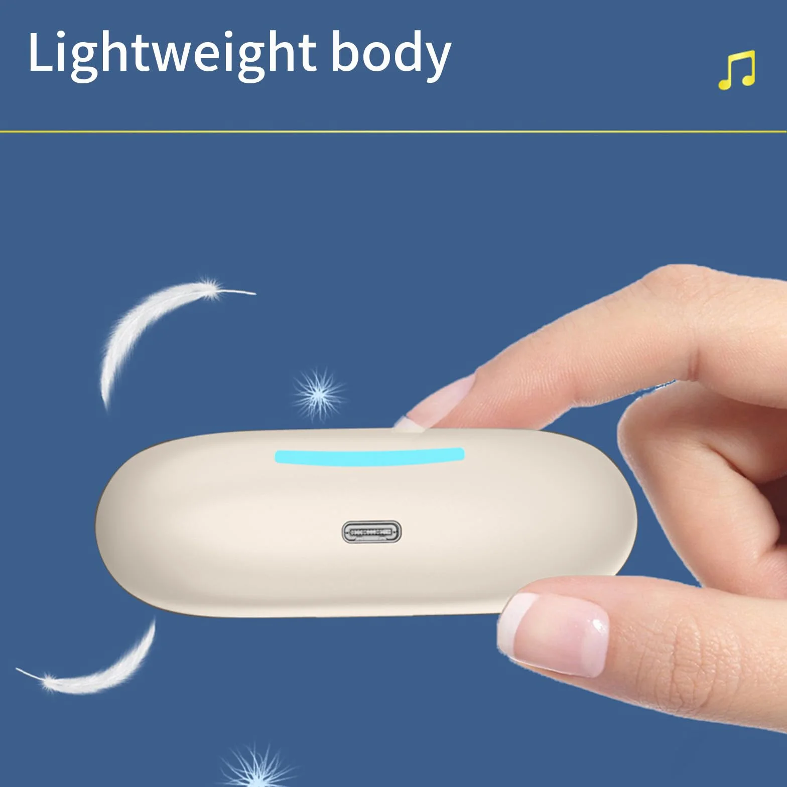 Słuchawki Bluetooth Bezprzewodowe słuchawki douszne, słuchawki wodoodporne sportowe, Bluetooth 5.3, z etui ładującym, z wyświetlaczem LED baterii do uprawiania sportu/treningu/siłowni/biegania/1475