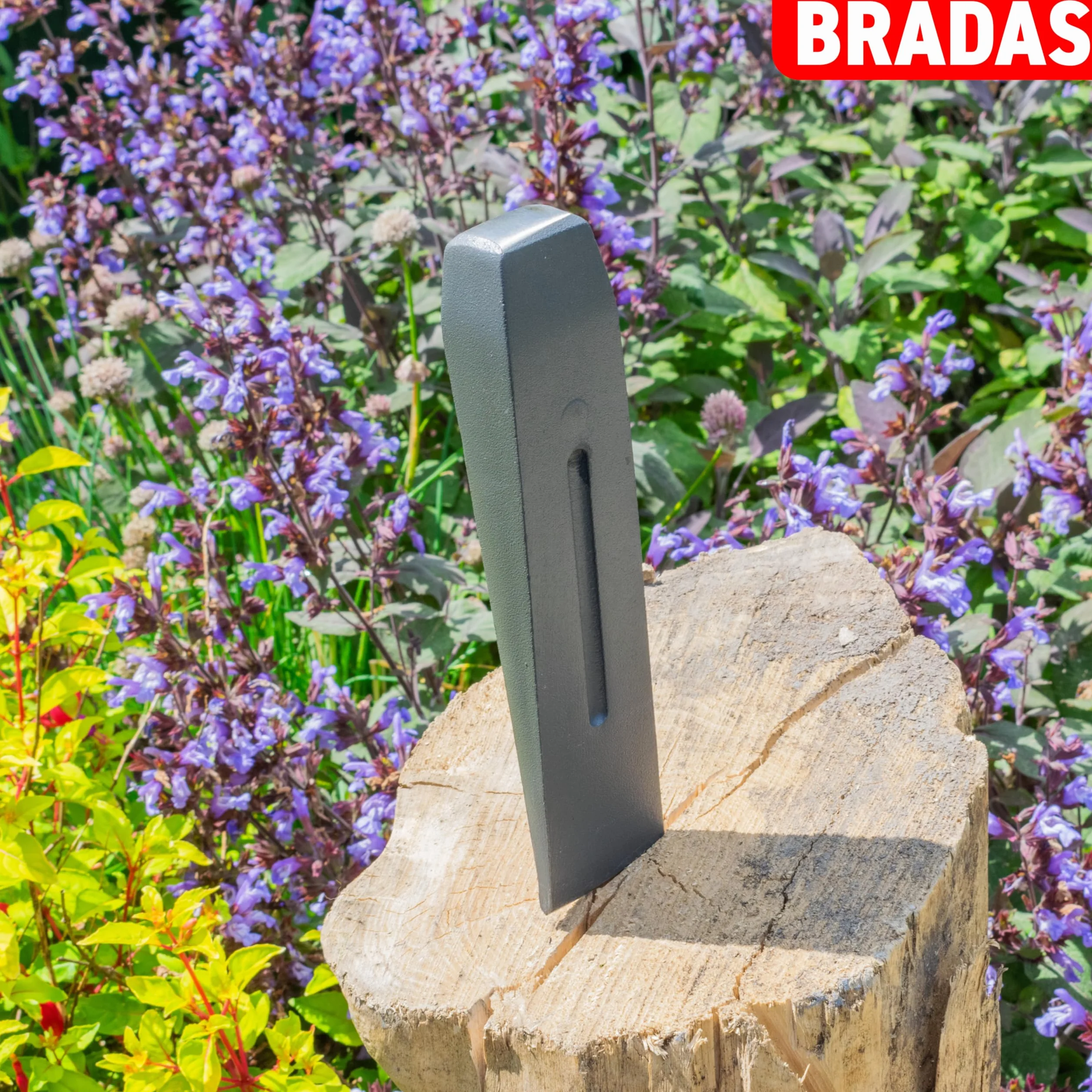 Bradas 5181 Stalowy klin rozłupywający, 1,5 kg, do ścinania/pozyskiwania