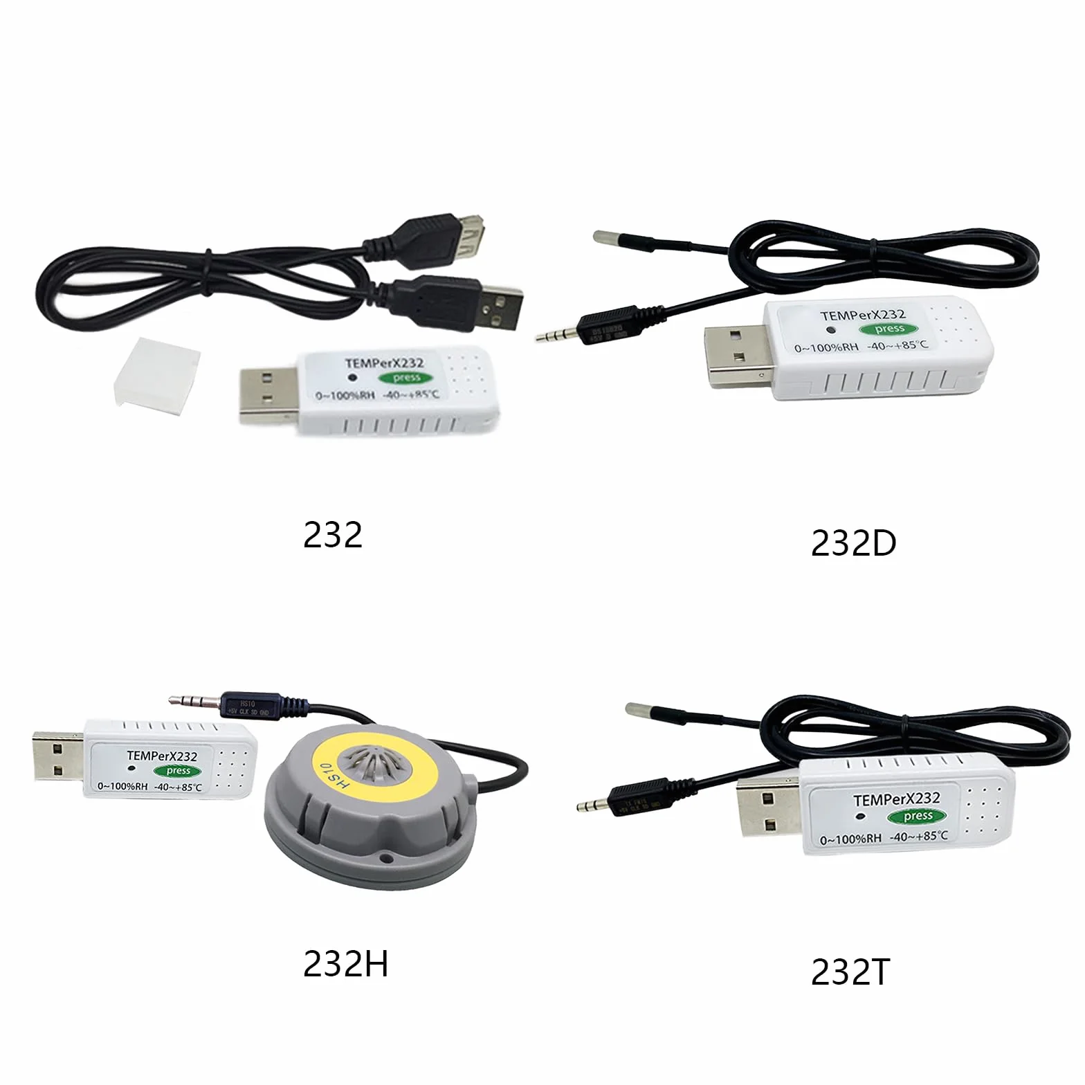 USB miernik temperatury i wilgotności, sonda zewnętrzna, alarm e-mail, przechowywanie danych, rejestrator,
