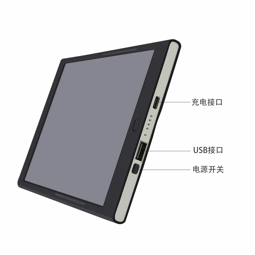 Hanks 'Shop. Electronic Product rysunek tabletty, Wireless Charging Pad Paulclub DZ0073 wielofunkcyjna podkładka bezprzewodowa ładowarka LCD Mobile zasilanie tablet (kolor: czarny)