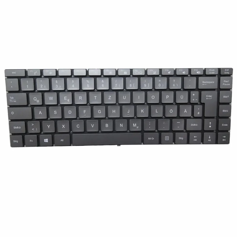 Klawiatura do laptopa MEDION AKOYA S15447 MD63635 MD61676 MD62008 MD62010 MD62102 z niemieckim GR czarno-szarym(Gray)