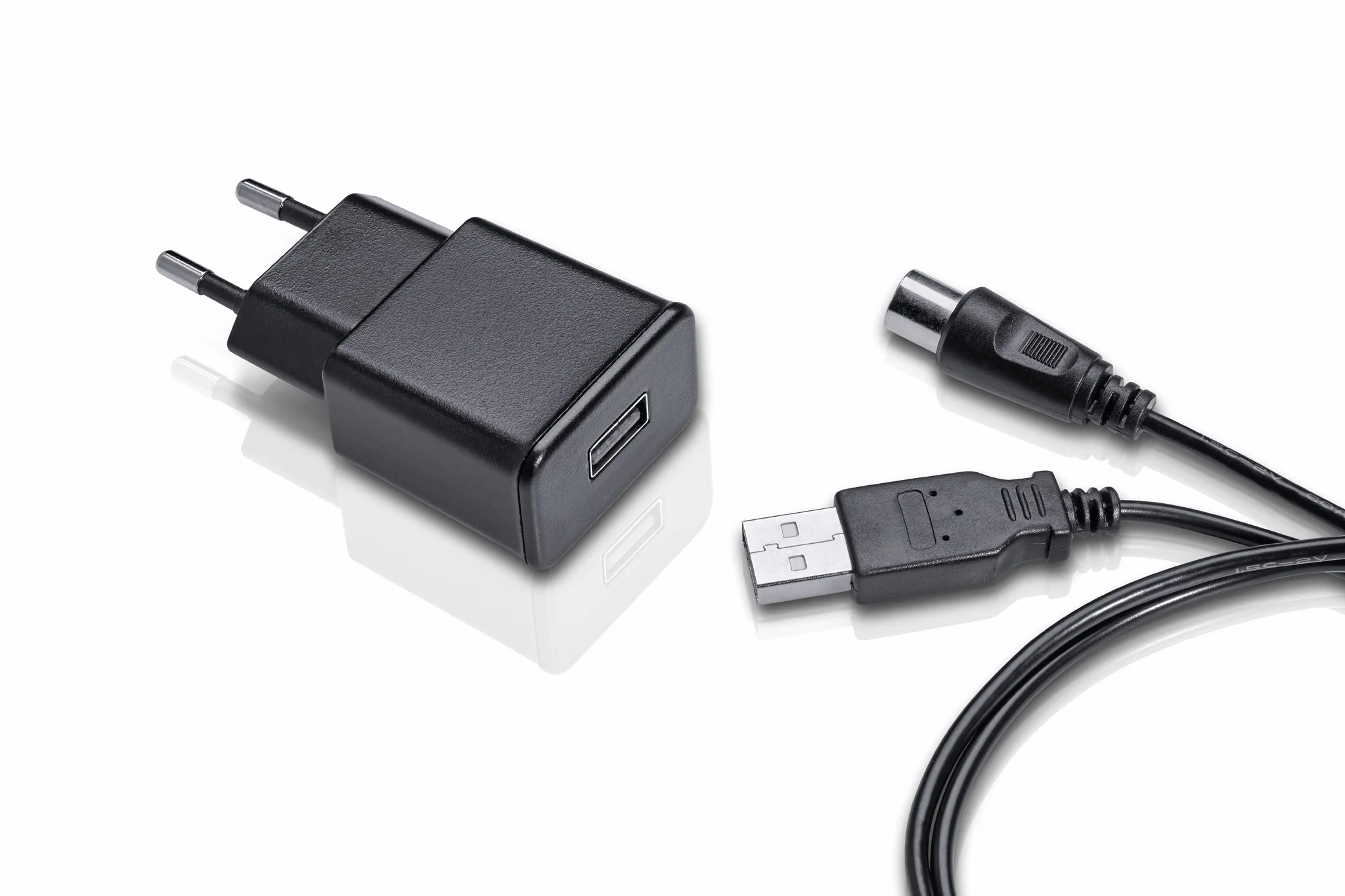 Oehlbach Scope Vision DVB-T2 HD - Cyfrowa Antena Pokojowa z Aktywnym Wzmacniaczem - Prąd USB - Wewnętrzna, Zwycięzca Testu - Czarna