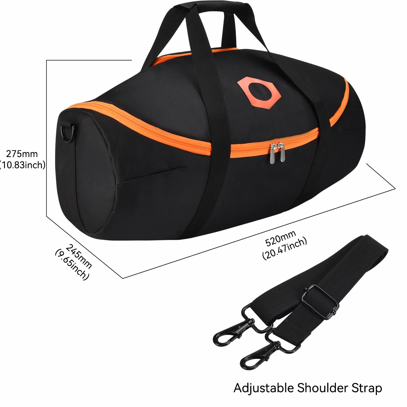 Futerał Ochronna Walizkę Transportowe Etui Podróżną do JBL Boombox 4 Przenośny Głośnik Bluetooth,Ochronne Etui Torba na Ramię z Akcesoria Torbą do JBL Boombox 4 Kabla Zasilającego