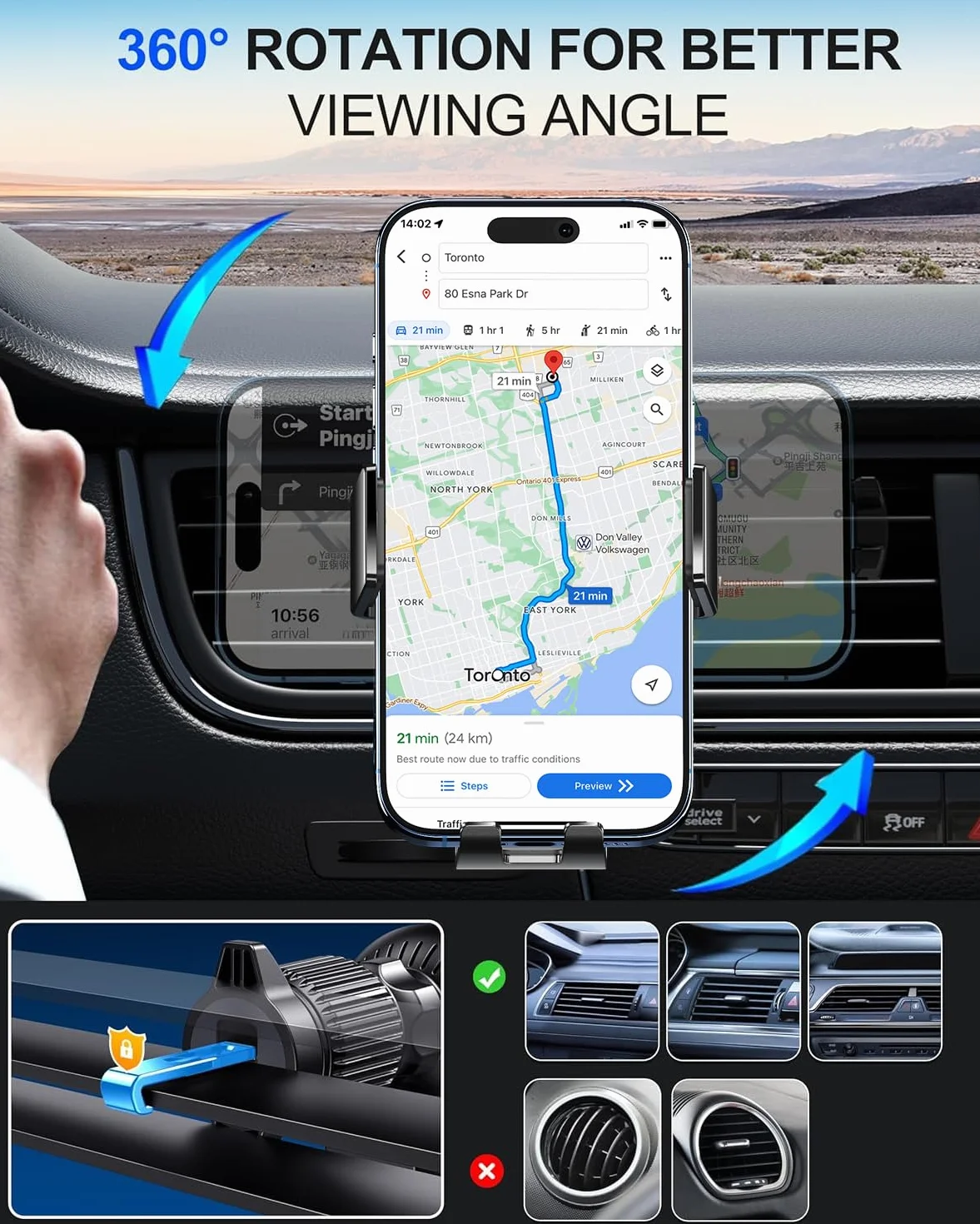 Bezprzewodowa ładowarka samochodowa, 15 W szybkie ładowanie zacisk samochodowy uchwyt na telefon bezprzewodowy uchwyt samochodowy pasuje do iPhone 15 14 13 12 Mini Pro Max 11 XR XS X