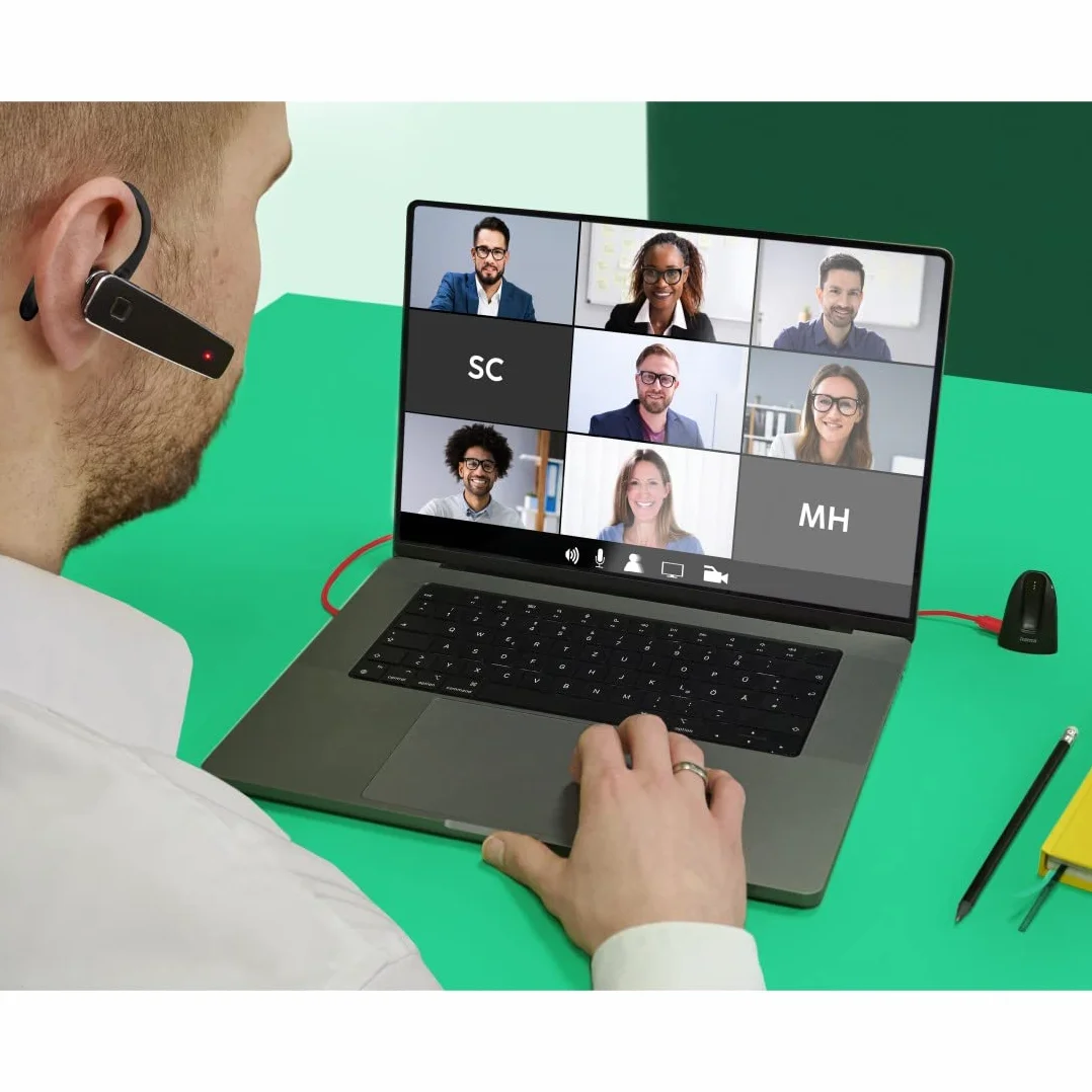 Hama Zestaw słuchawkowy Bluetooth MyVoice2100 Mono Headset 5.0 akumulator 80 h bezprzewodowy